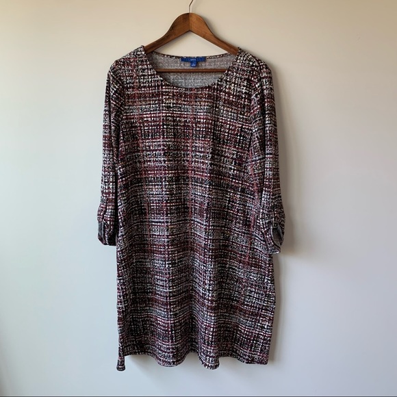 Apt 9 Printed Dress - Picture 1 of 7